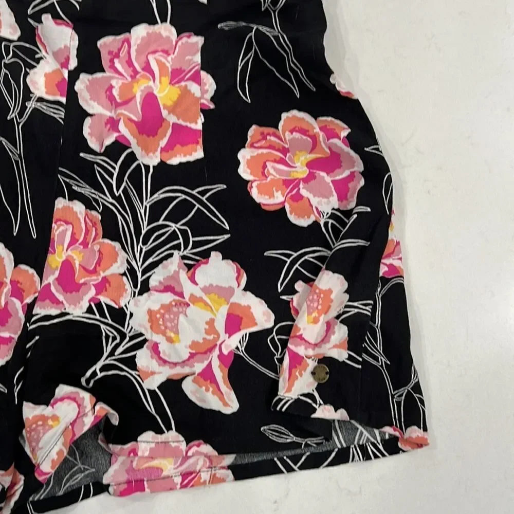 Roxy Happiness Awaits Shorts Flowers Floral Tropical - XS